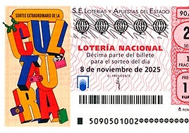 Comprobar Sorteo Extraordinario de la Cultura de la Lotería Nacional hoy, en directo: comprobar décimo, número ganador y lista de premios oficial del sábado 8 de noviembre
