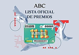 Premios del Sorteo extraordinario del 11 del 11 de la ONCE: lista completa con número ganador y resto de cupones premiados