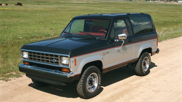 El Bronco II del año 1984 tendría una corta vida comercial