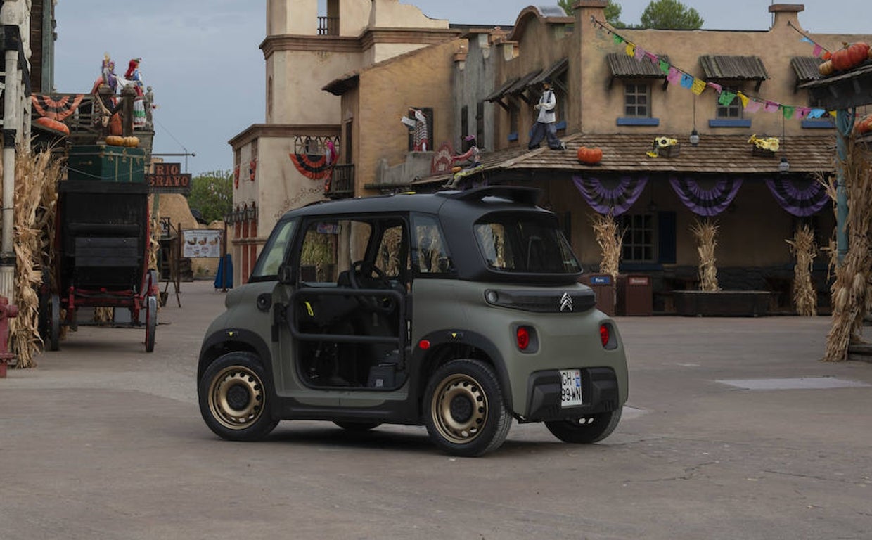 Uno de los exclusivos Buggy en el parque Warner de Madrid