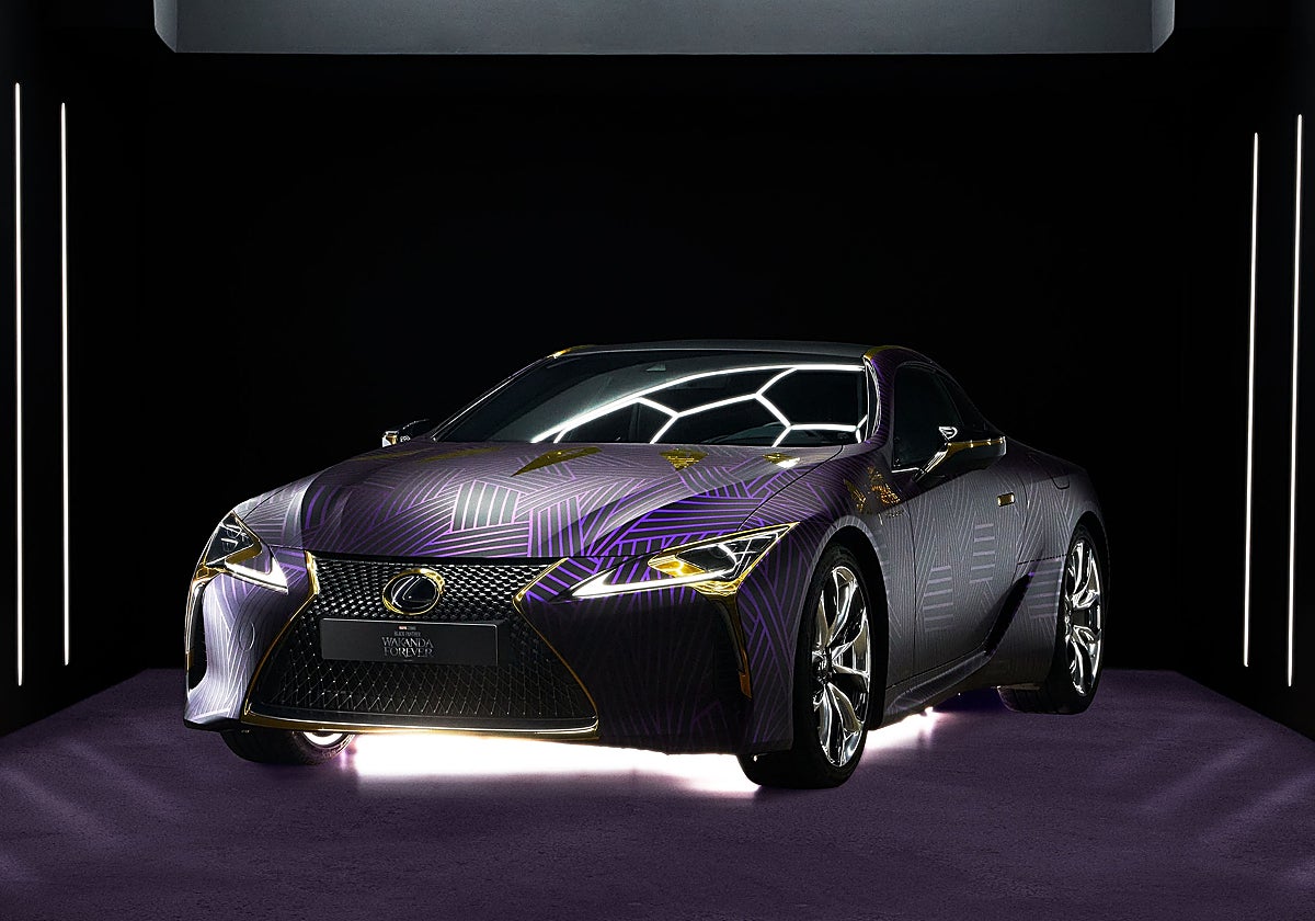 Lexus presenta el LC Black Panther, una pieza única