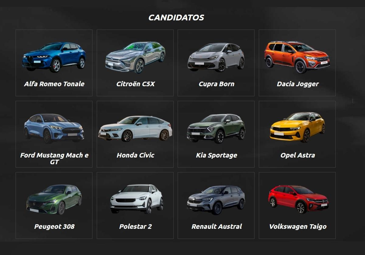 Mejor Coche del Año ABC 2023: vota tu favorito entre los doce candidatos