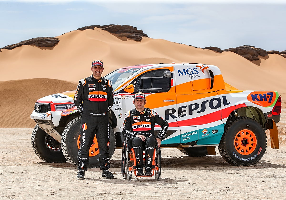 En su debut con el nuevo vehículo, Esteve firmó su mejor clasificación en una prueba del Mundial de Rally-Raid al acabar séptimo en el Rally de Marruecos