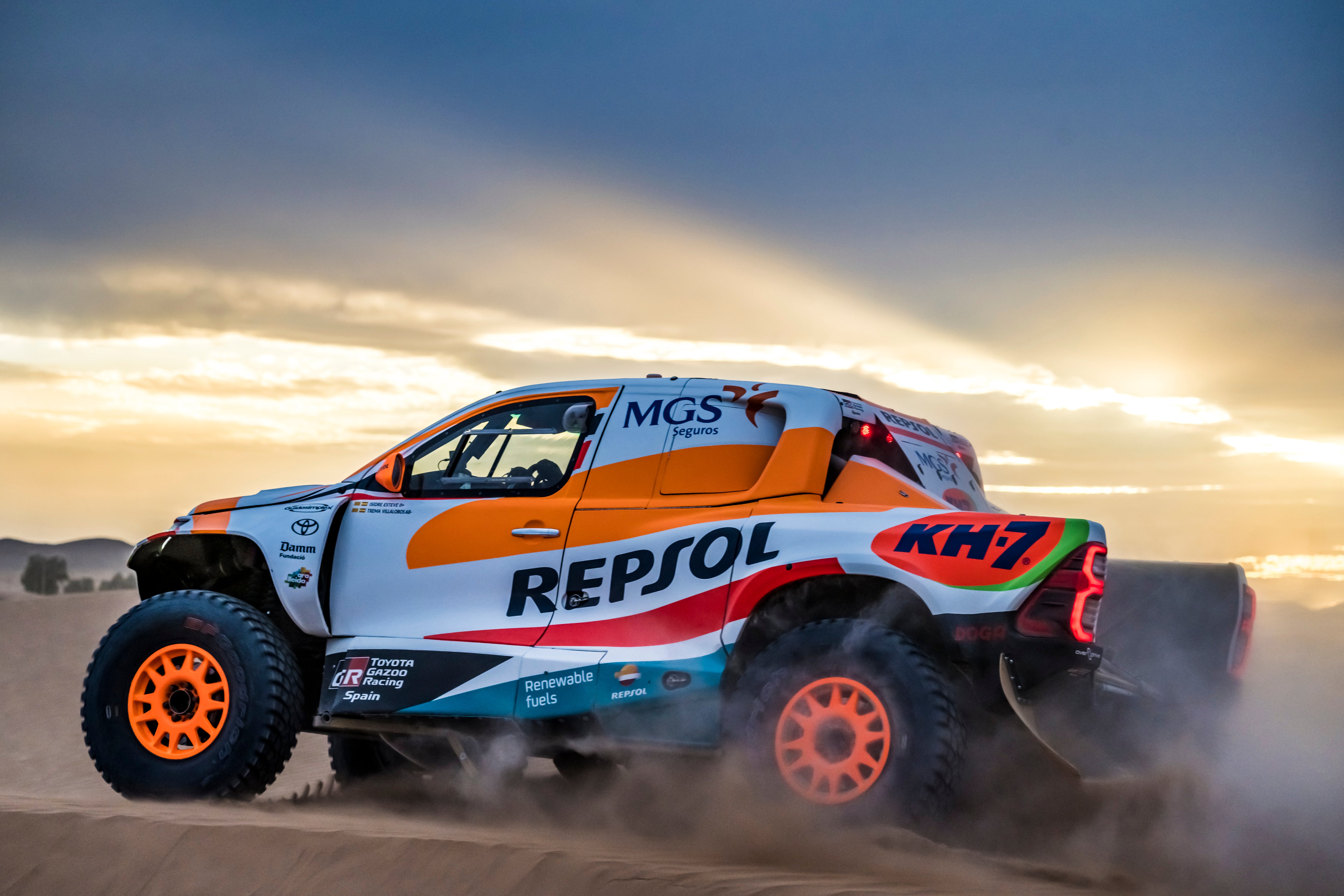 En el Dakar 2023, el equipo utilizará en todas las etapas un biocombustible avanzado producido a partir de residuos que Repsol ha diseñado a medida para esta competición en su centro de innovación Repsol Technology Lab.