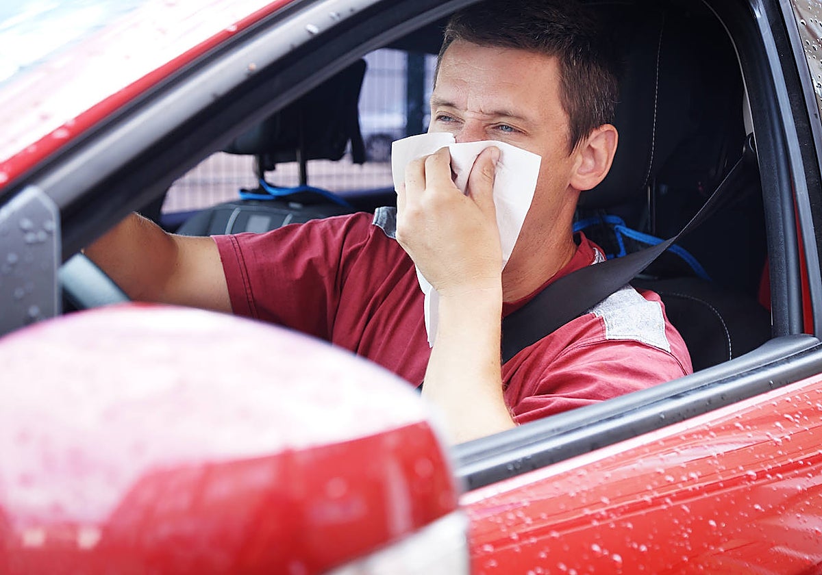 No se debe conducir estando de baja
