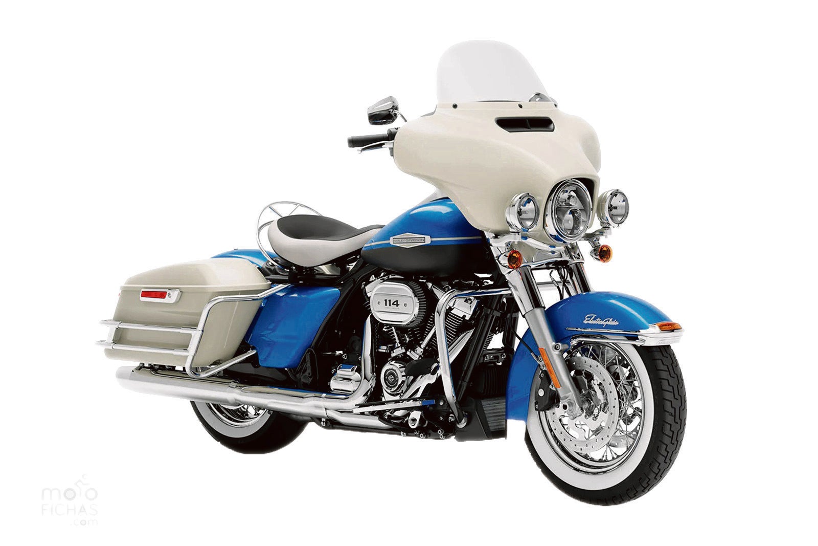 ELECTRA GLIDE es uno de los modelos más icónicos y conocidos, además de más valorados de la marca. Una 'Touring' de gran envergadura ideal para recorrer largas distancias con todas las comodidades. Para seguir en el mercado, se han realizado varias actualizaciones