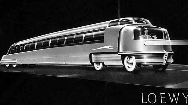 Su diseño para los autobuses Greyhound