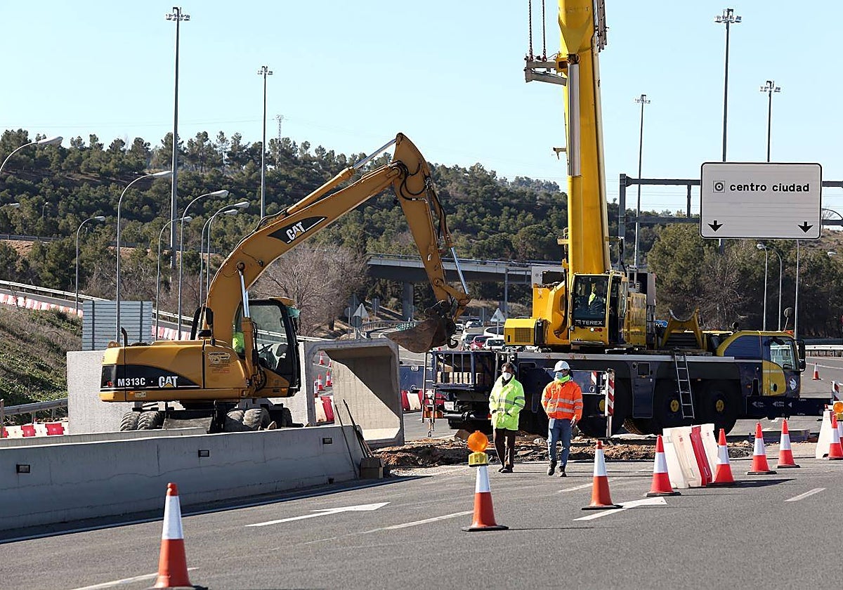 Obras en carretera