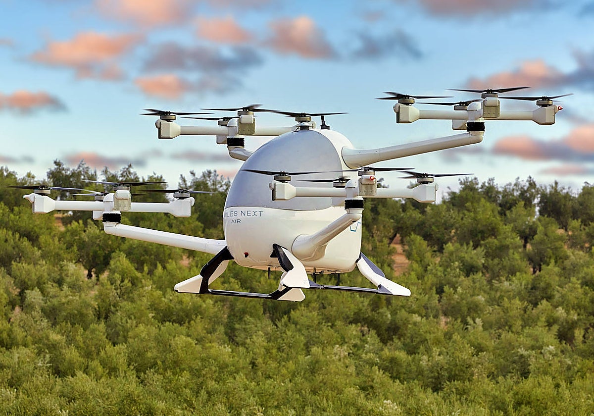Al aerotaxi eléctrico de Umiles Next