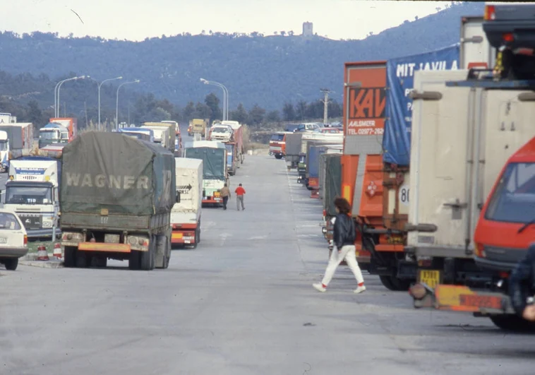 La DGT inmoviliza 72 camiones por no circular con seguridad
