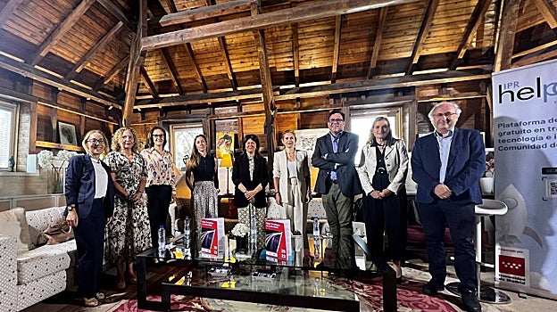 Participantes en la presentación del estudio, en la Fundación Pons