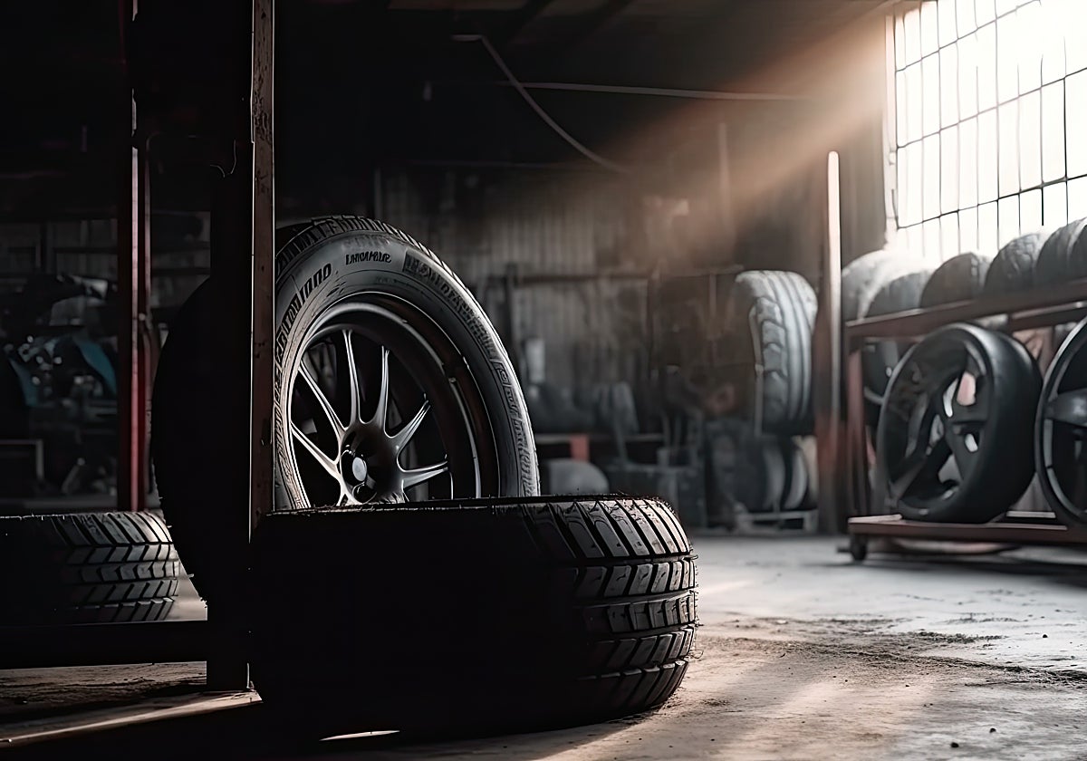Fotografía de neumáticos