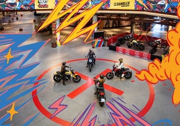 Madrid punto final de el Scrambler Ducati Tour