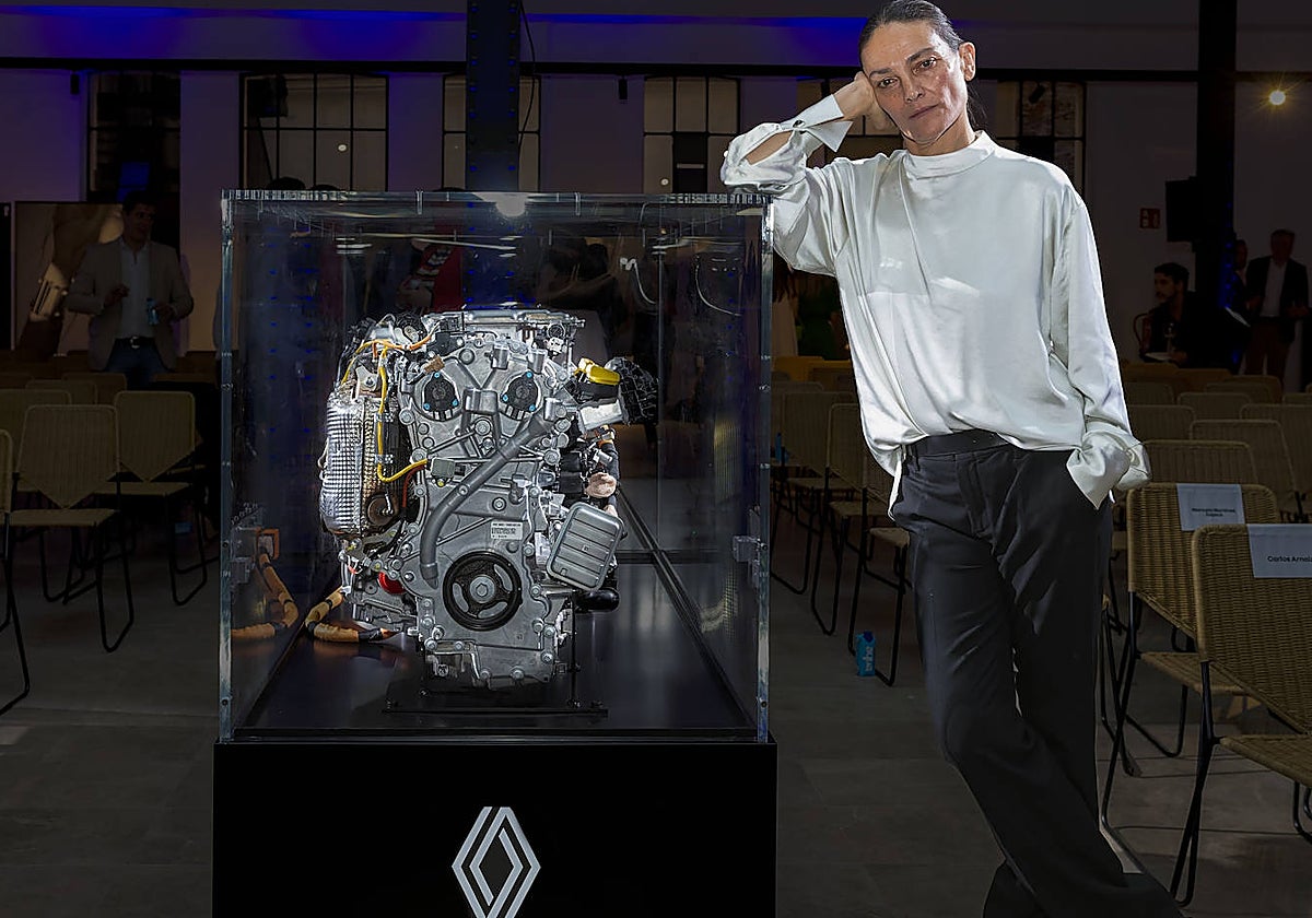 El motor del coche se convierte en una pieza de colección