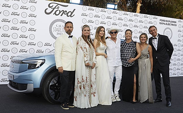 Ford presenta en Marbella su nuevo modelo 100% eléctrico, el Explorer, de la mano de Antonio Banderas