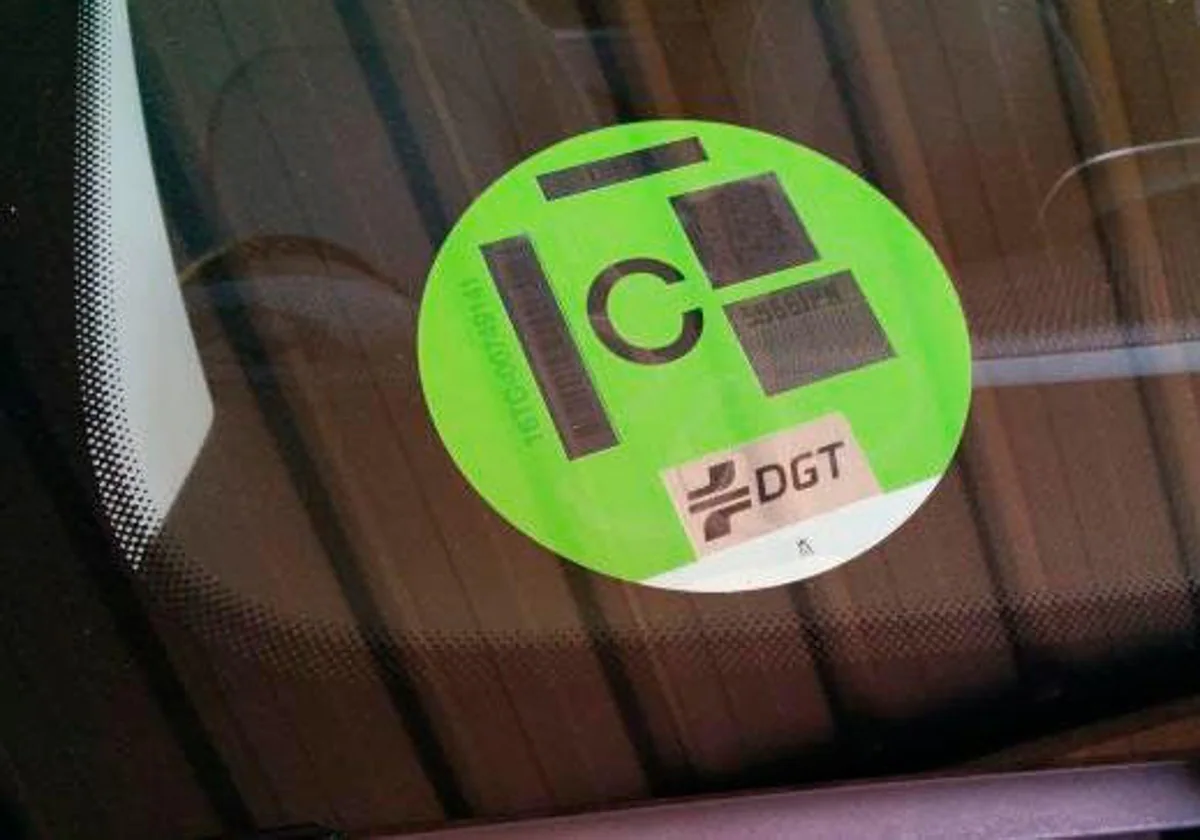 DGT - Etiqueta ambiental C (Verde)