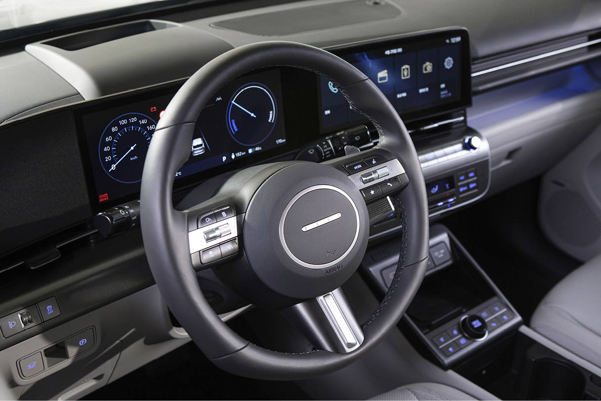 El cuadro de instrumentos está compuesto por dos pantallas de 12,3 pulgadas.