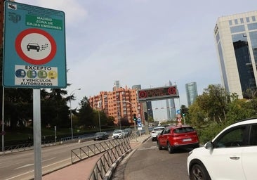 Estos son los vehículos que no podrán circular por Madrid a partir de enero de 2024
