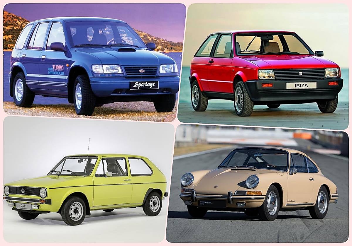 Los cuatro coches celebran sus respectivos cumpleaños