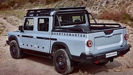 Ineos lanza su segundo modelo, una pick-up doble cabina con una gran versatilidad de carga