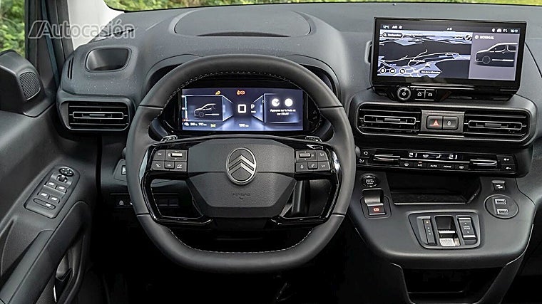 Nuevo habitáculo para la Citroën Berlingo.