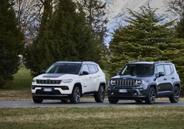 Renegade y Compass se suman a la tecnología híbrida de Jeep