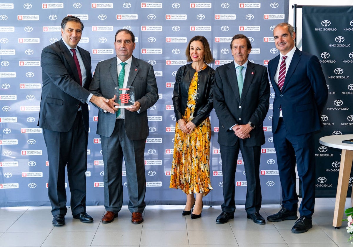 Entrega del Premio Ichiban en el concesionario Nimo Gordillo el pasado 4 de abril