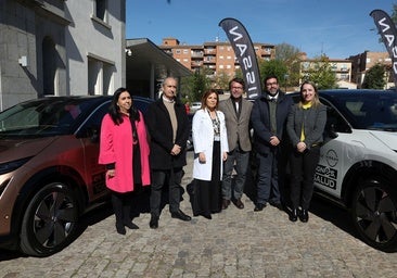 Nissan cede coches eléctricos para atención sanitaria en la España Vaciada