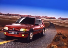 Peugeot 205 GTI: 50 años del pequeño utilitario de altas prestaciones