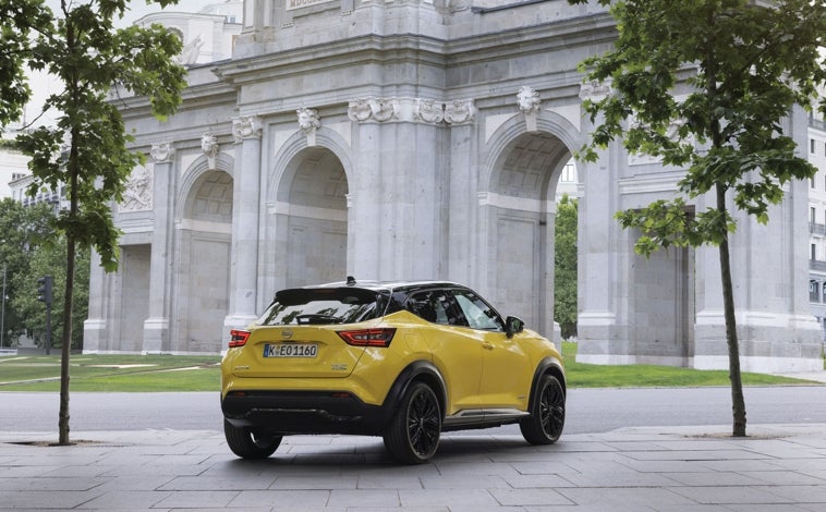 Imagen principal - Detalles de la edición especial IKON del Juke 