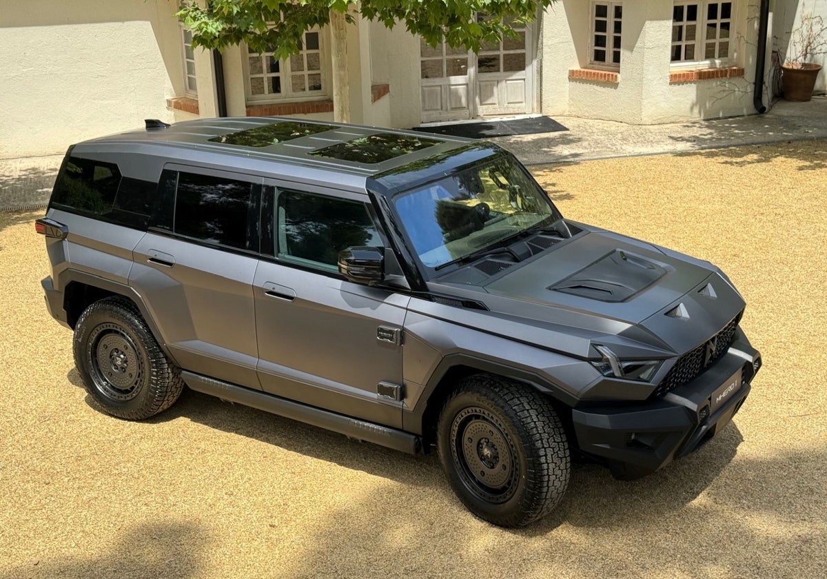 El M-Hero I es un todoterreno de 1.088 cv de potencia.