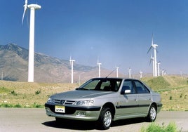 La segunda vida del Peugeot 405 en tierra de los persas