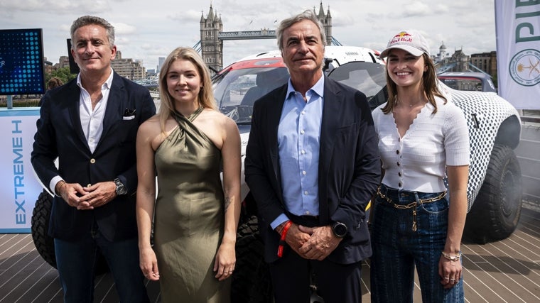 Carlos Sainz durante el evento