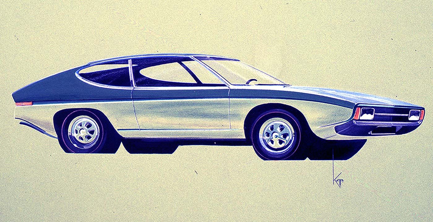 Diseño del Capri de 1967