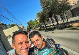 El último reto de «Farreti» en moto