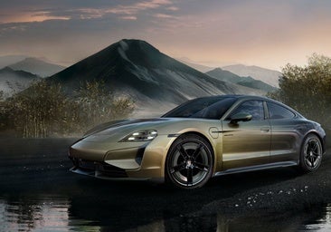 Taycan Turbo S Celestial Jade: el Porsche inspirado en la piedra preciosa
