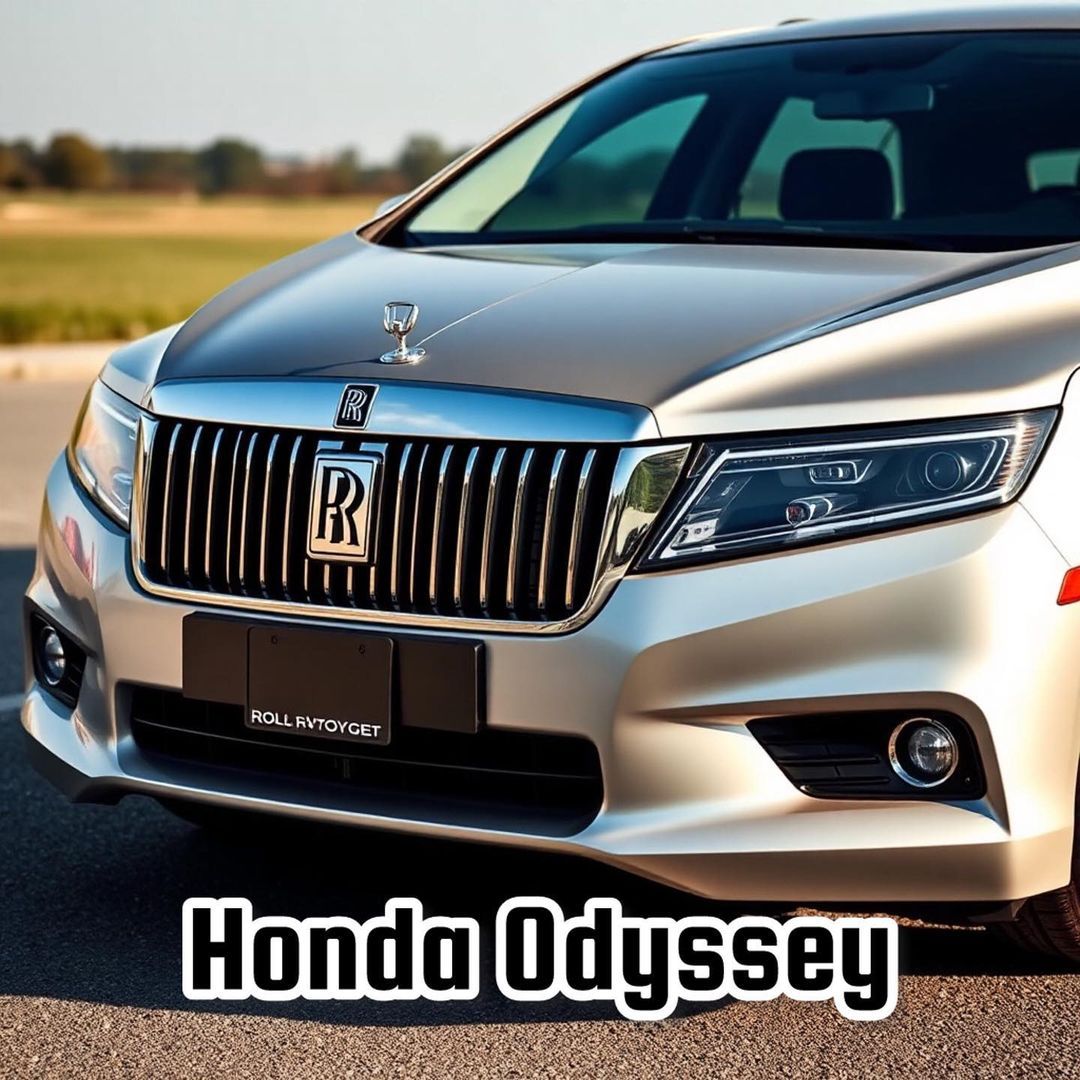 Incluso el monovolumen Honda Odyssey recibe un toque de distinción con la nueva calandra.