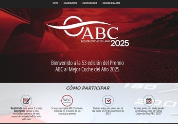 Vota al Mejor Coche del Año 2025