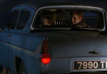 Harry Potter y la magia del Ford Anglia 105E