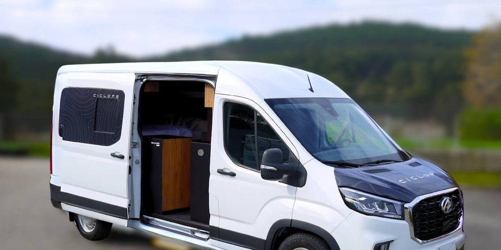 Lo más llamativo de la versión camper de la Maxus Deliver 9