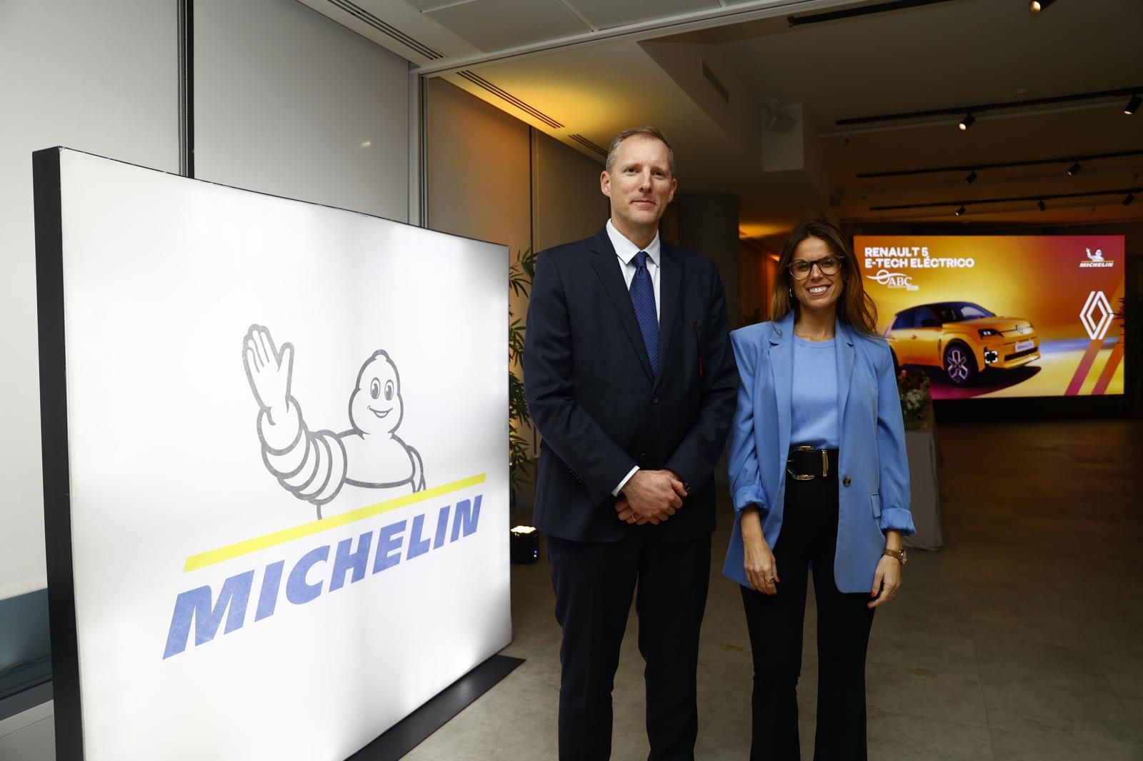 Alexandre Hennion y Sonia Portolés, de Michelin