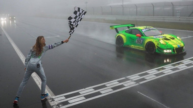 Richard Lietz (AUT), Frédéric Makowiecki (FRA), Patrick Pilet (FRA), Nick Tandy (GBR), Manthey Racing (#912), Porsche 911 GT3 R, Nürburgring, 2018