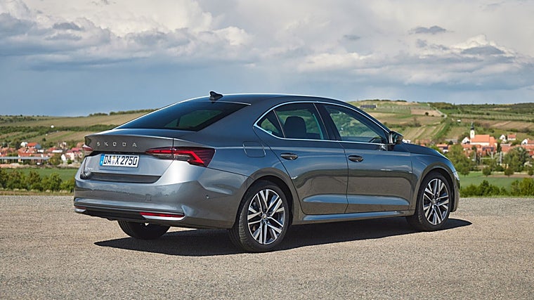 El Octavia es el único de los que comparten plataforma que puede pedirse en silueta sedán.