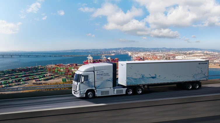 Hyundai presenta un nuevo camión pesado de pila de combustible de hidrógeno