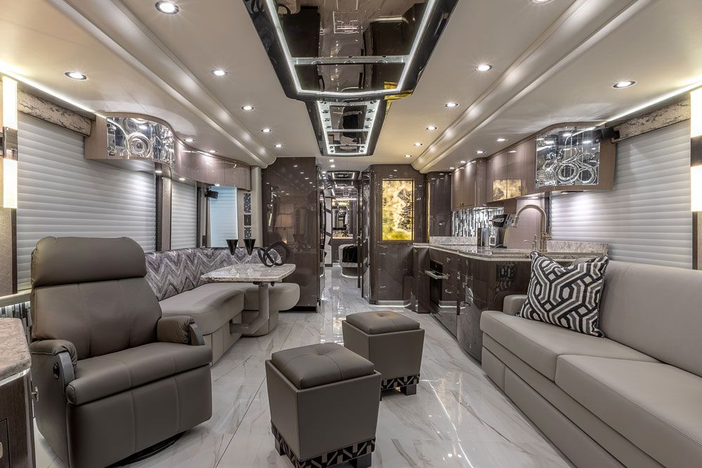 Prevost son consideradas la creme de la creme dentro del mundo de las casas rodantes de lujo