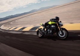 Triumph riza el rizo de la deportividad con esta Speed Triple 1200 RX Limited Edition