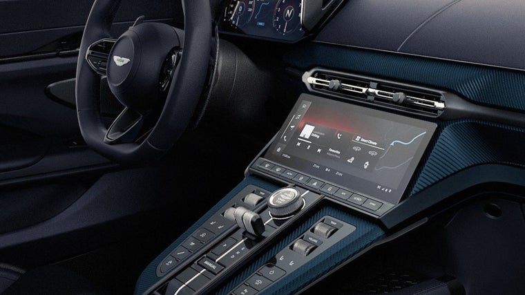 Cada detalle del interior del Vantage ha sido cuidado al extremo
