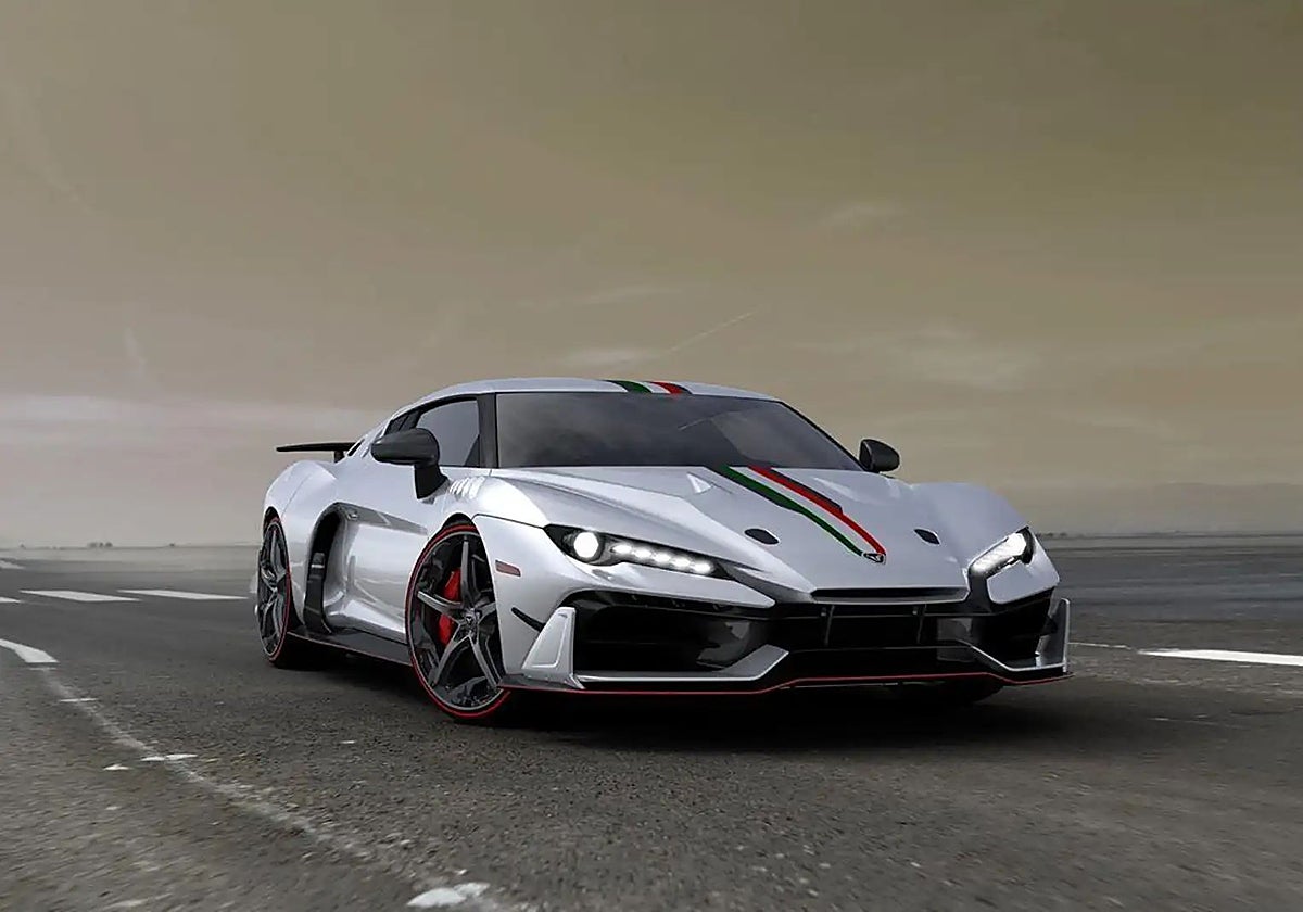 El Unozero es un superdeportivo basado en el Audi R8.