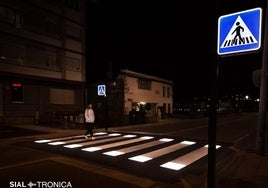 Así son los pasos de cebra inteligentes inventados en España