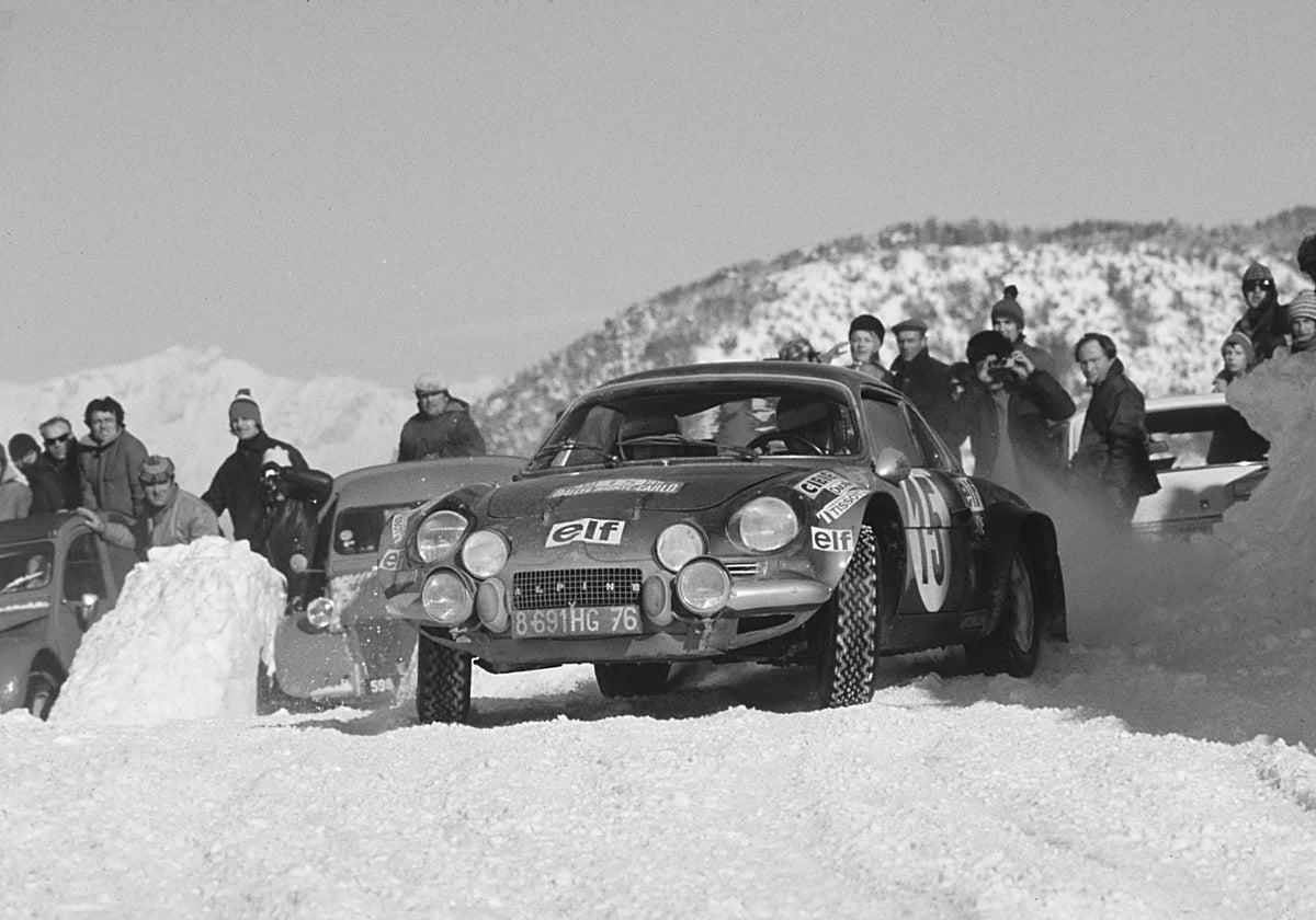 En 1973 nace el Mundial de rallyes y la berlineta A110 se impone en seis ocasiones